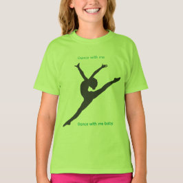 Im Spielplatz Limette farbenes T-Shirt