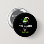Im Spitz Elf Familie Matching Group Christ Button (Vorne & Hinten)