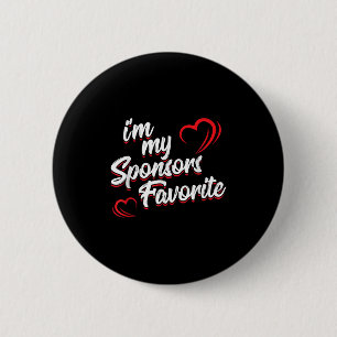 Im Sprichwort "Meine Sponsoren" - Funny Quote Button