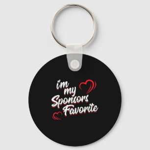 Im Sprichwort "Meine Sponsoren" - Funny Quote Schlüsselanhänger