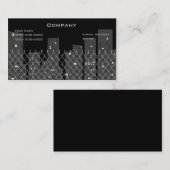 Im Stadtzentrum gelegen Visitenkarte (Vorne/Hinten)