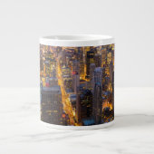 Im Stadtzentrum gelegene Chicago-Skyline an der Jumbo-Tasse (Vorderseite)