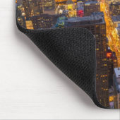 Im Stadtzentrum gelegene Chicago-Skyline an der Mousepad (Ecke)