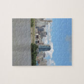 Im Stadtzentrum gelegene Cincinnati-Skyline Puzzle (Horizontal)