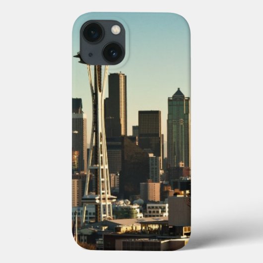 Im Stadtzentrum gelegene Seattle-Skyline und Case-Mate iPhone Hülle (Rückseite)