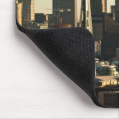 Im Stadtzentrum gelegene Seattle-Skyline und Mousepad (Ecke)
