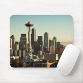 Im Stadtzentrum gelegene Seattle-Skyline und Mousepad (Mit Mouse)