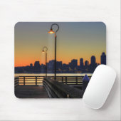 Im Stadtzentrum gelegene Skyline Seattles Mousepad (Mit Mouse)