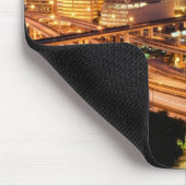 Im Stadtzentrum gelegene Stadt-Ansicht Mousepad (Ecke)