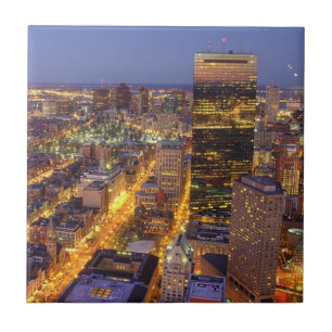 Im Stadtzentrum gelegener Boston- und Hancock-Turm Fliese