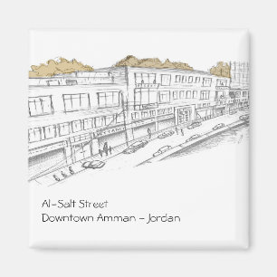 Im Stadtzentrum gelegenes Amman - Jordanien Magnet