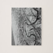 Im Stadtzentrum gelegenes Cleveland im Jahre 1937 Puzzle (Vertikal)