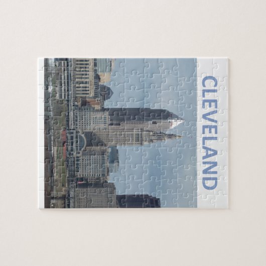 Im Stadtzentrum gelegenes Cleveland Puzzle (Horizontal)