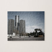 Im Stadtzentrum gelegenes Detroit Puzzle (Horizontal)