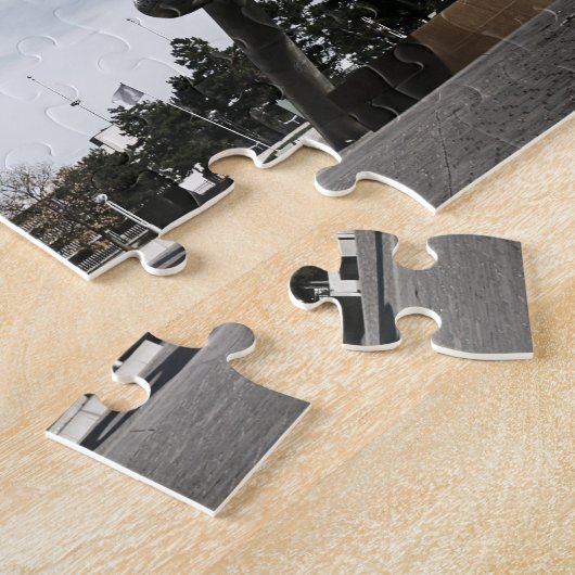 Im Stadtzentrum gelegenes Detroit Puzzle (Seite)