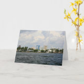 Im Stadtzentrum gelegenes Fort Lauderdale Karte (Gelbe Blume)