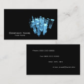 im Stadtzentrum gelegenes Geschäft Visitenkarte (Vorne/Hinten)