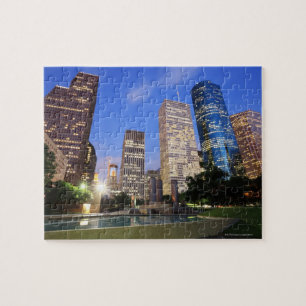 Im Stadtzentrum gelegenes Houston, Texas Puzzle