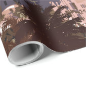 Im Stadtzentrum gelegenes L.A. Geschenkpapier (Rolleneckpunkt)