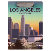 Im Stadtzentrum gelegenes L.A. Klemmbrett (Vorderseite)