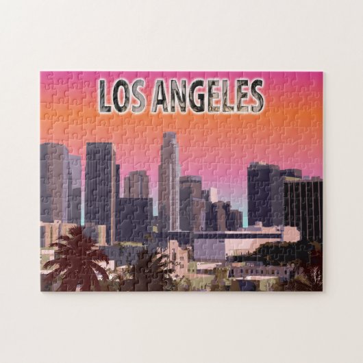 Im Stadtzentrum gelegenes L.A. Puzzle (Horizontal)