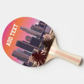 Im Stadtzentrum gelegenes Los Angeles - Tischtennis Schläger (Seitenansicht)