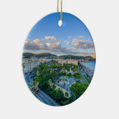 Im Stadtzentrum gelegenes Nizza, Frankreich Keramikornament (Rechts)