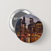 Im Stadtzentrum gelegenes NYC Button (Vorne & Hinten)