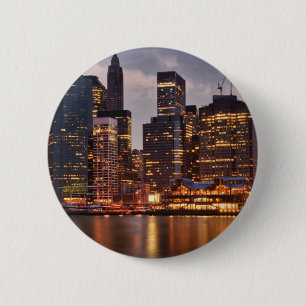 Im Stadtzentrum gelegenes NYC Button