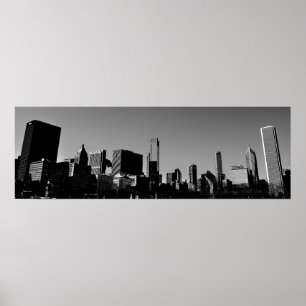 Im Stadtzentrum gelegenes Poster