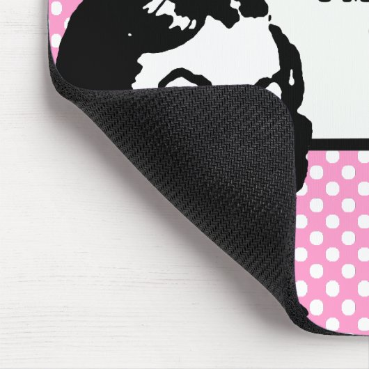 IM STATISTISCH BEDEUTENDER T - Shirt Mousepad (Ecke)