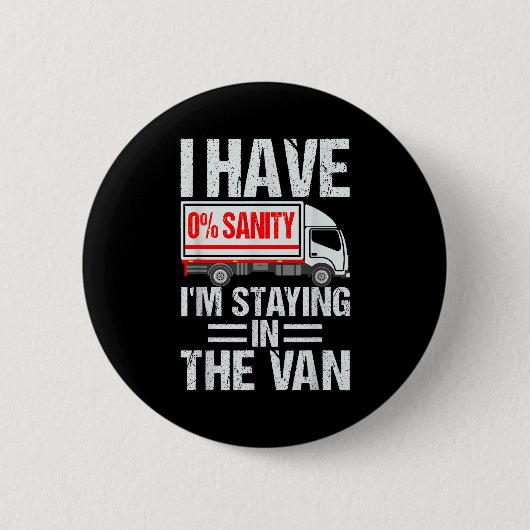 I'm Staying In Tha Van Funny Phasmophobia Gamer Me Button (Vorderseite)