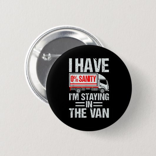I'm Staying In Tha Van Funny Phasmophobia Gamer Me Button (Vorne & Hinten)