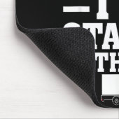 I'm Staying In Tha Van Phasmophobia Funny Gamer Me Mousepad (Ecke)