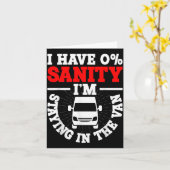 I'm Staying In Tha Van Phasmophobia Funny Man Wome Karte (Gelbe Blume)