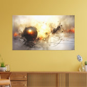 Im Stil von Gabriel Pacheco Leinwanddruck (Insitu (Wohnzimmer))
