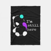 I'm Still Here - Semicolon Gift Suicide Prevention Fleecedecke (Vorderseite)