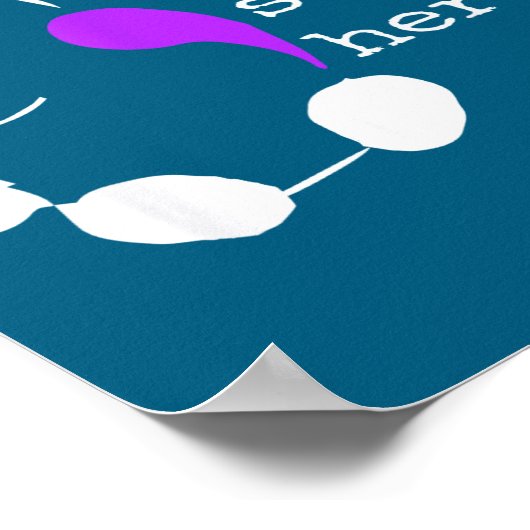 I'm Still Here - Semicolon Gift Suicide Prevention Poster (Ecke)