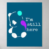 I'm Still Here - Semicolon Gift Suicide Prevention Poster (Vorne)