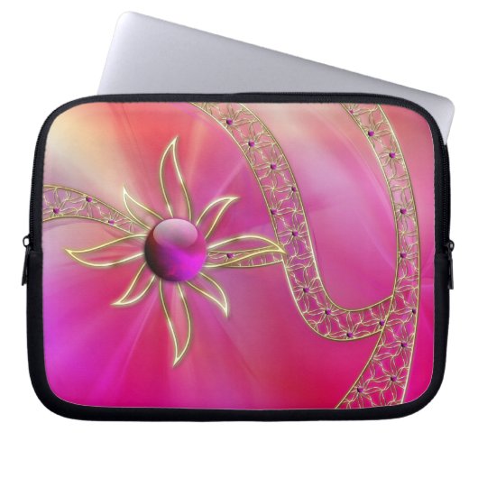 im strahlenden Splendor-Laptop-Sieb Laptopschutzhülle (Vorderseite)