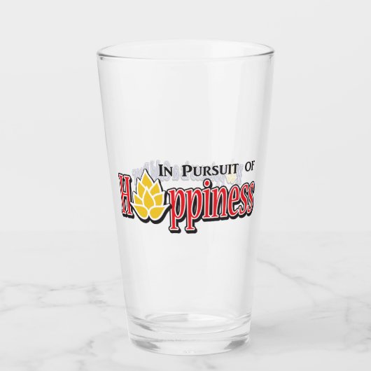 Im Streben nach Glück Glas (Vorderseite)