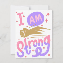 IM STRONG FEIERTAGSKARTE