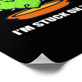 Im Stuck On You Cactus Cute Plant Design  Poster (Ecke)