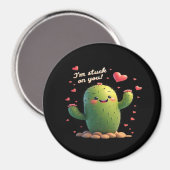 Im Stuck On You Classic Romantic Style  Magnet (Vorderseite/Rückseite)