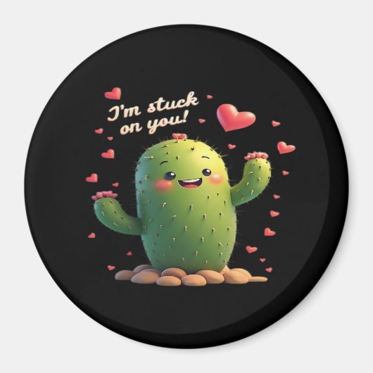 Im Stuck On You Classic Romantic Style  Magnet (Vorne)