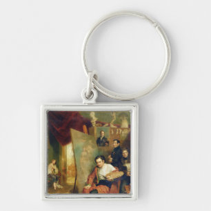 Im Studio des Malers, 1832 Schlüsselanhänger