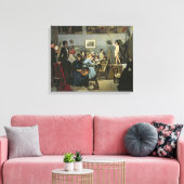 Im Studio Leinwanddruck (Insitu (Wohnzimmer))