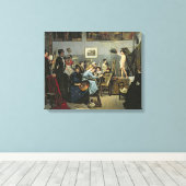 Im Studio Leinwanddruck (Insitu (Holzboden))