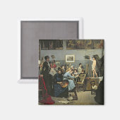 Im Studio Magnet (Vorderseite/Rückseite)