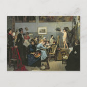 Im Studio Postkarte (Vorderseite)